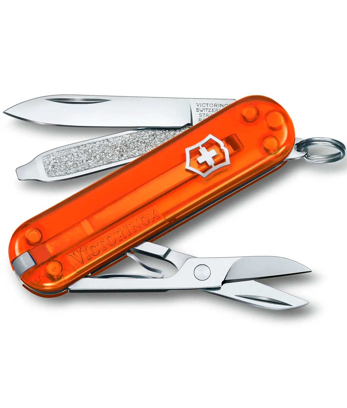 Canivete Victorinox Classic SD Colors - Fire Translúcido 0.6223.T82G *7 Funções