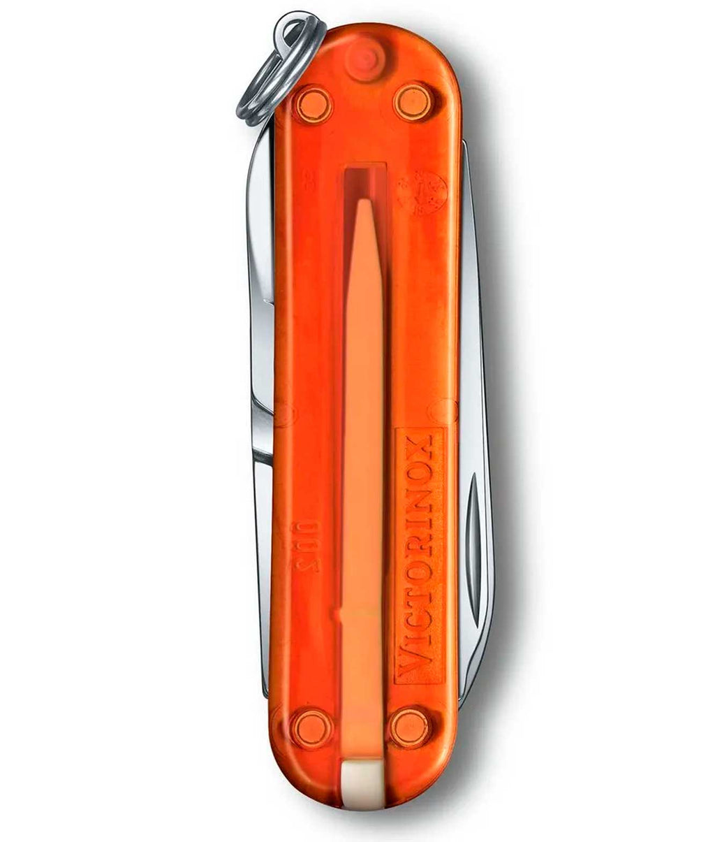 Canivete Victorinox Classic SD Colors - Fire Translúcido 0.6223.T82G *7 Funções