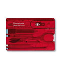 Swiss Card Lite Vermelho Translúcido - 0.7100.T *11Funções