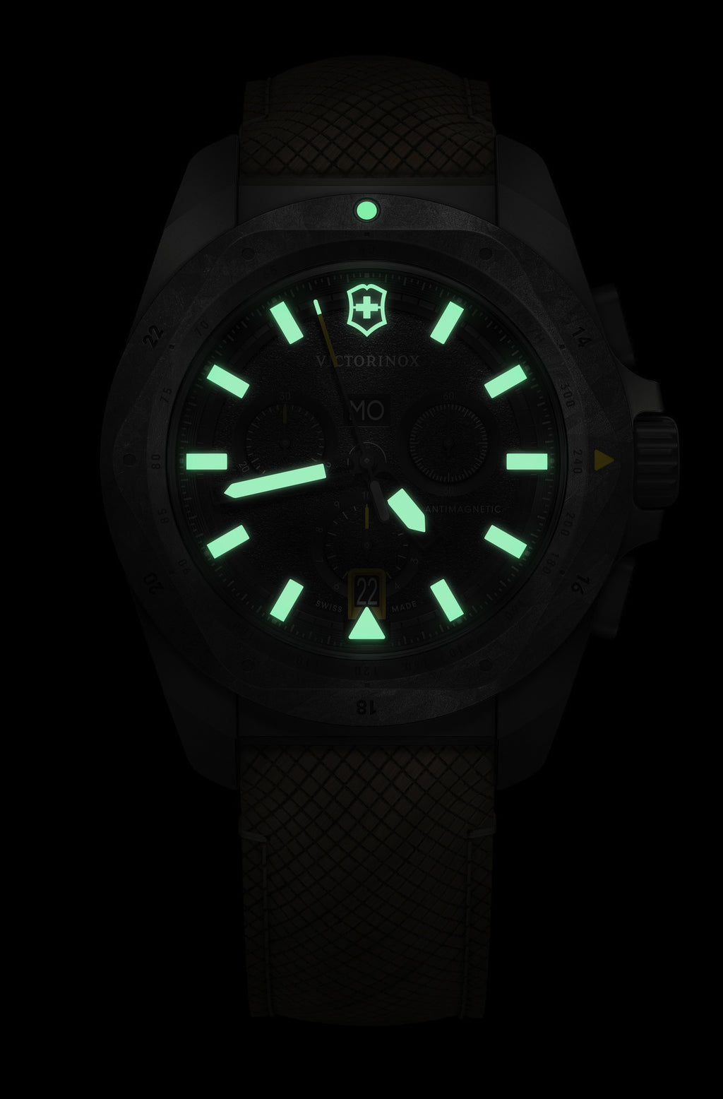 Relógio VICTORINOX I.N.O.X. Chrono 241988.1 *Kit Pulseira de Borracha