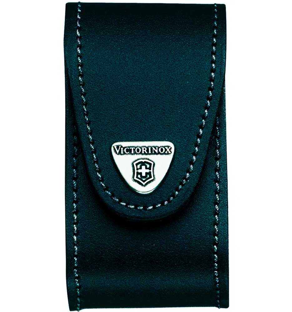 Bainha Victorinox para cinto feita em couro preta 4.0521.3 *Média