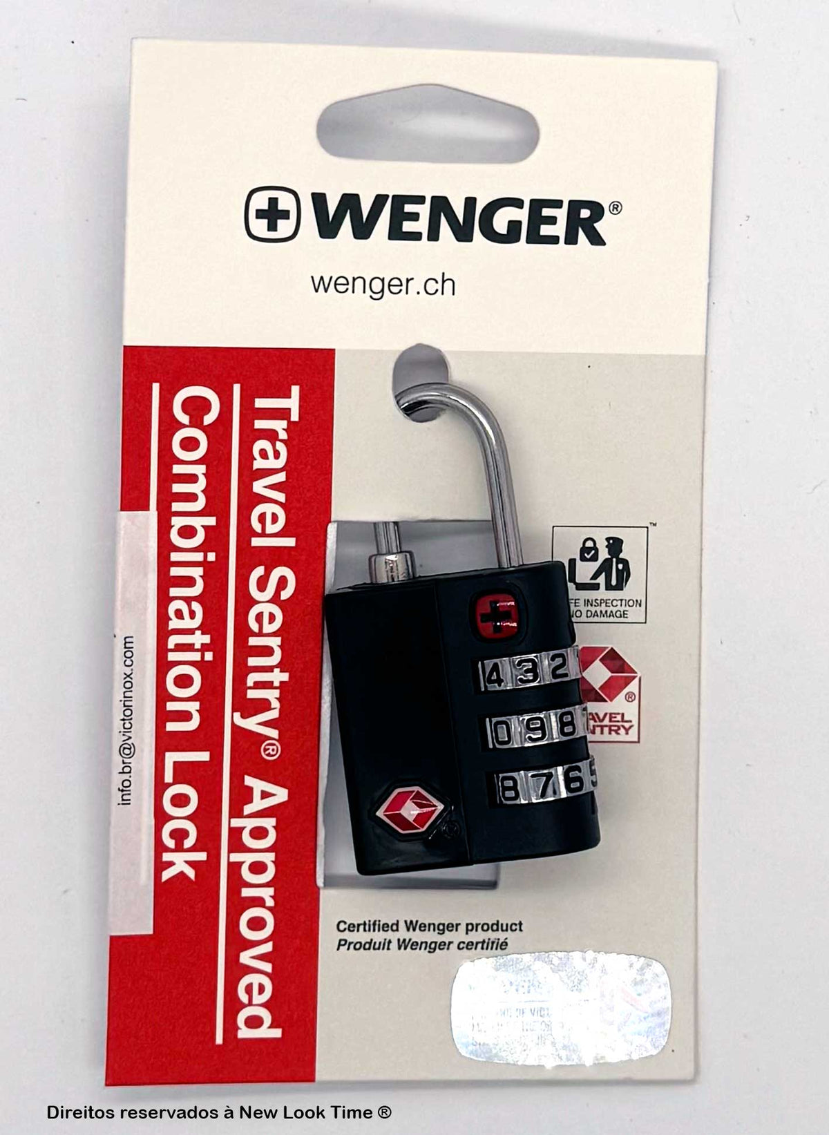 Cadeado WENGER TRAVEL SENTRY APPROVED 604563