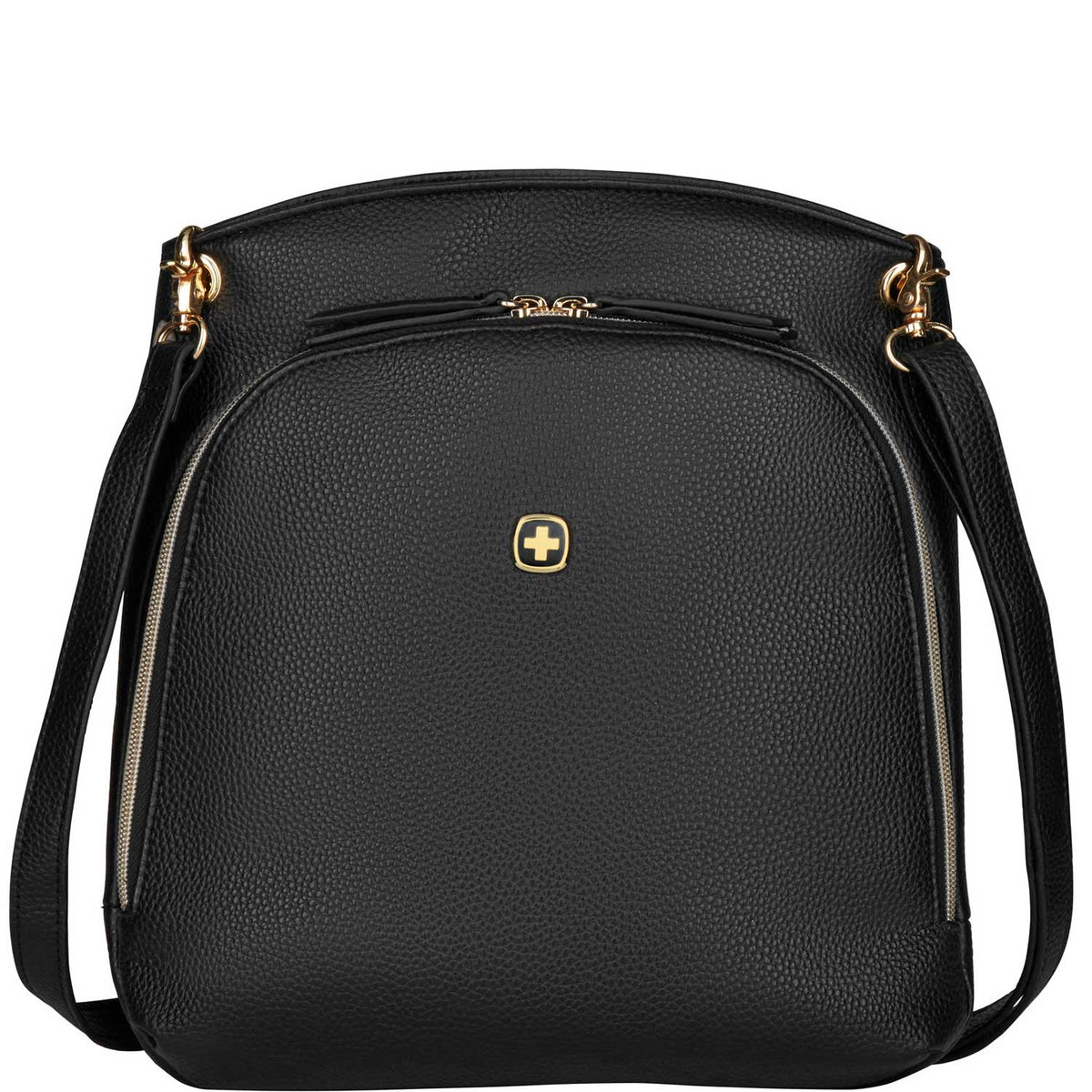 Bolsa Feminina WENGER LeaSophie Preta 610189 *6 Litros