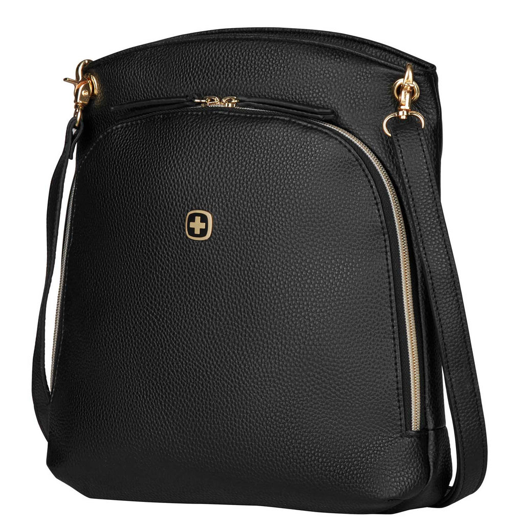 Bolsa Feminina WENGER LeaSophie Preta 610189 *6 Litros