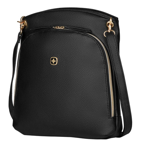 Bolsa Feminina WENGER LeaSophie Preta 610189 *6 Litros