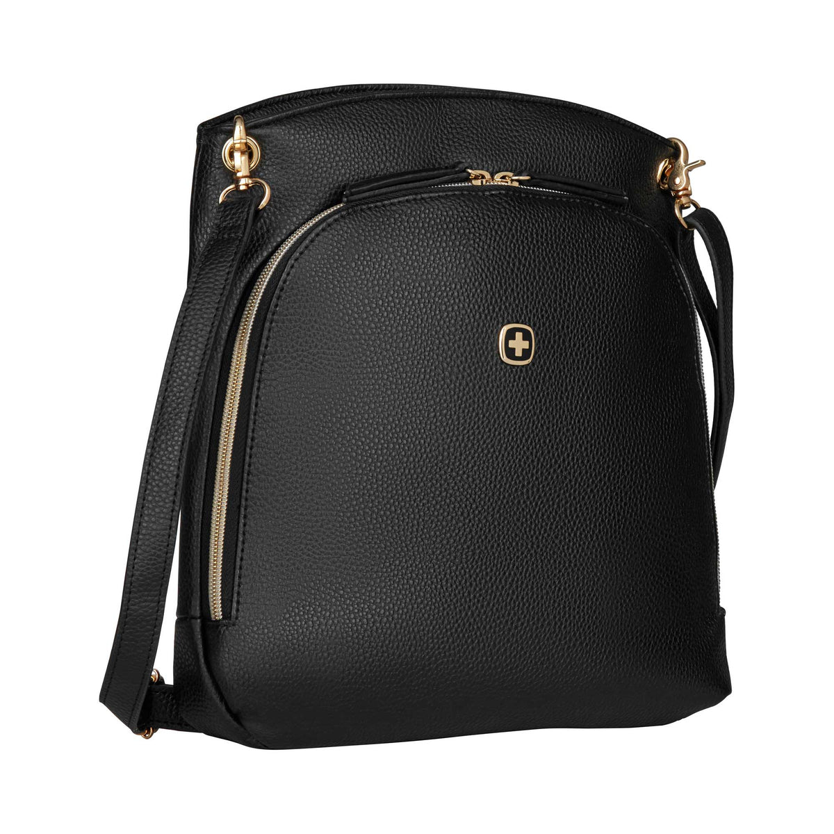 Bolsa Feminina WENGER LeaSophie Preta 610189 *6 Litros