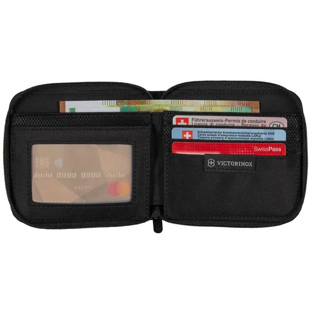 Carteira Victorinox Zip Around Preta 610395