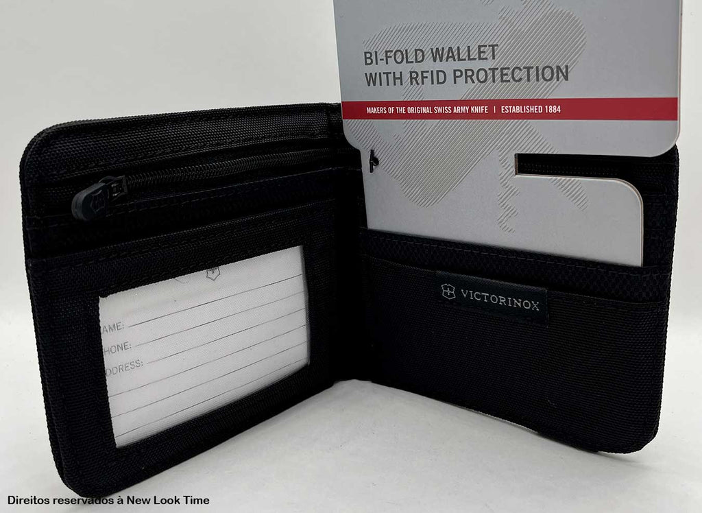 Carteira Victorinox Bi-Fold Nylon com proteção RFID 610396