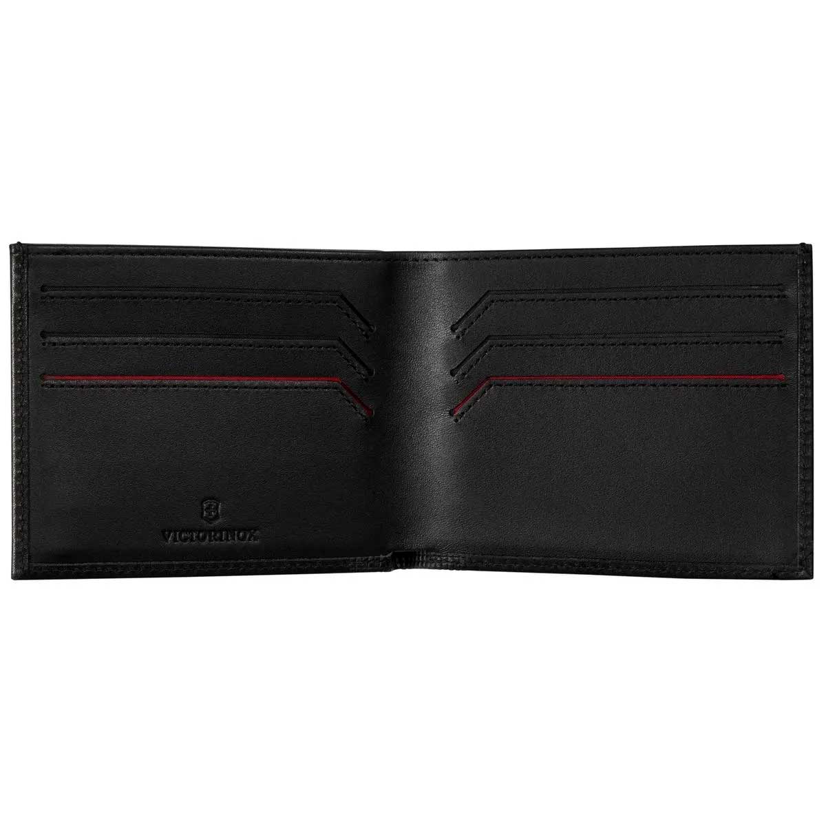 Carteira Victorinox Altius Alox Slim Bi-Fold Preta 611573