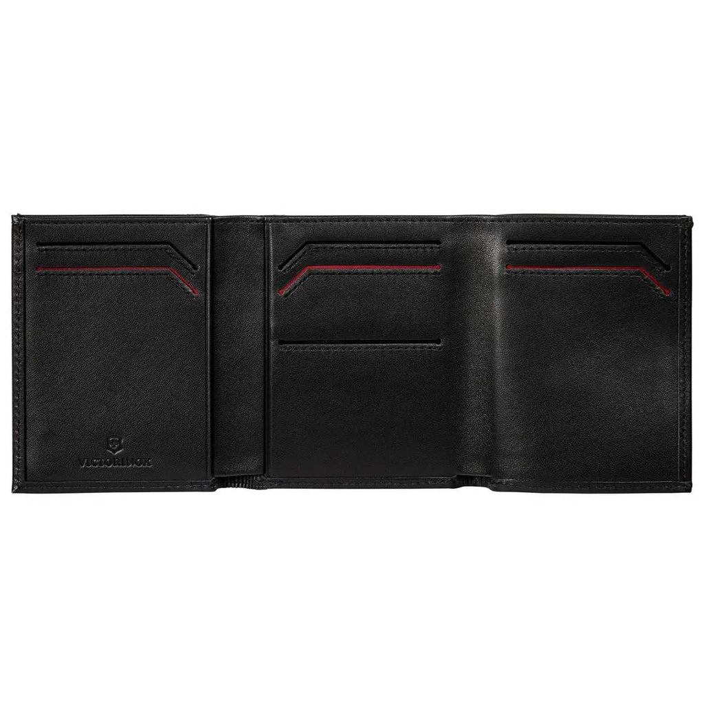 Carteira Victorinox Altius Alox Tri-Fold Preta 611574 *RFID