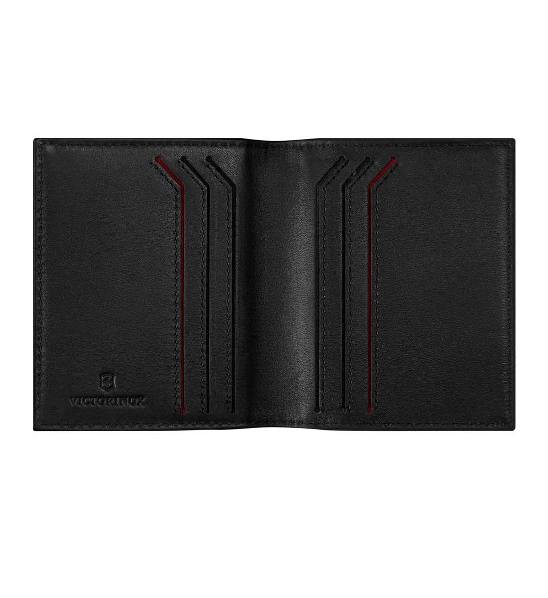 Carteira Victorinox Altius Alox Bi-Fold Card Case Preta - 611578