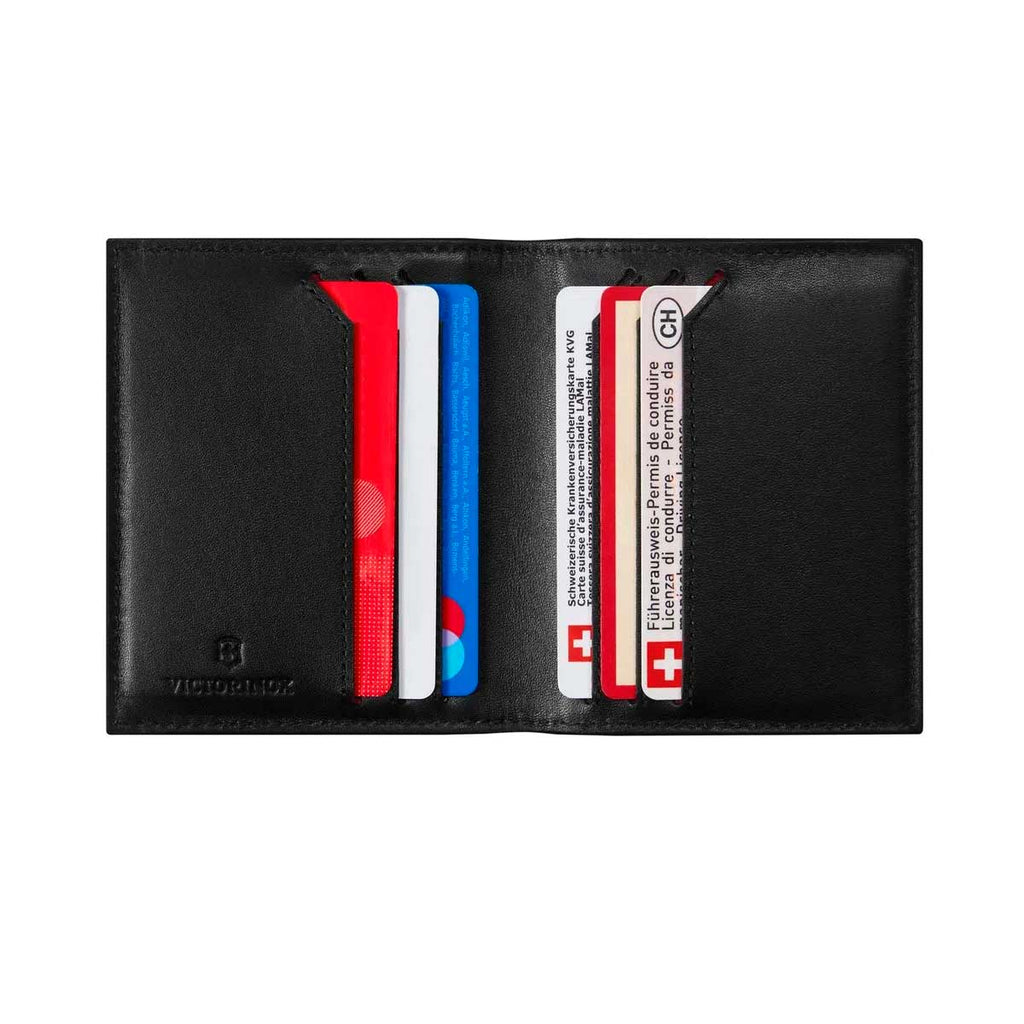 Carteira Victorinox Altius Alox Bi-Fold Card Case Preta - 611578