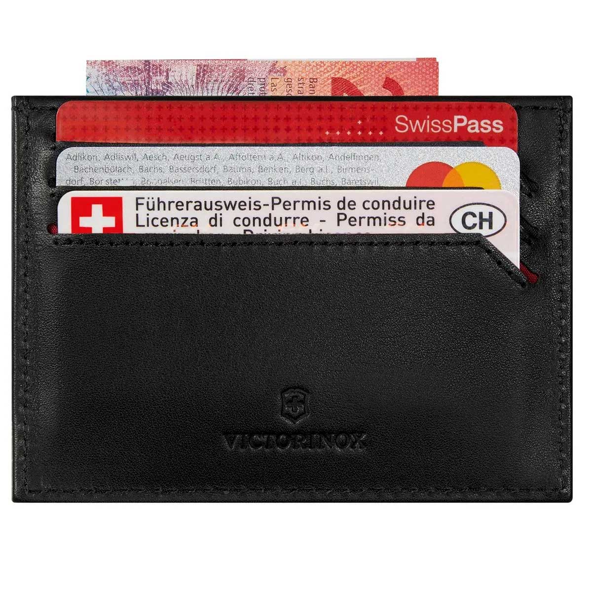 Carteira Victorinox Altius Alox Slim Card Case Preta 611580