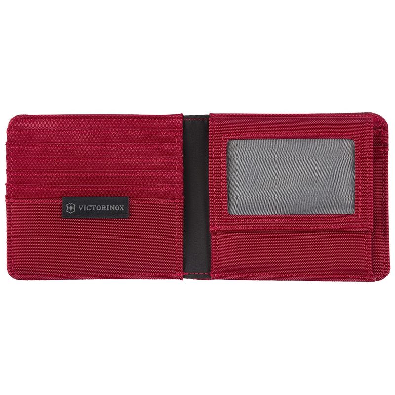 Carteira Victorinox Bi-Fold - Porta Cartões e Moedas - Vermelho 611972