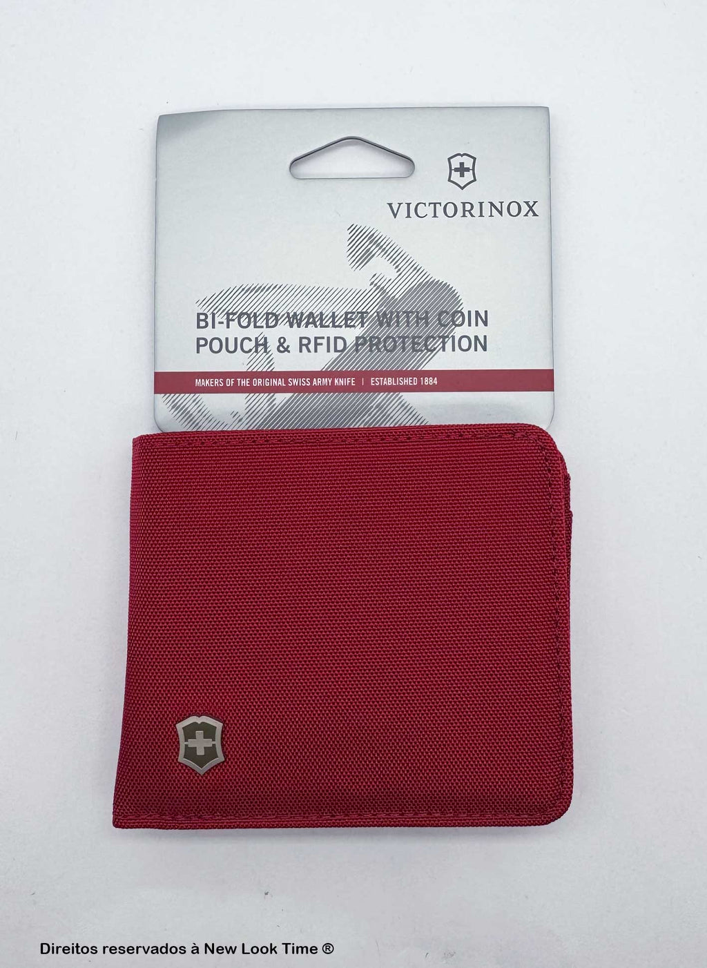 Carteira Victorinox Bi-Fold - Porta Cartões e Moedas - Vermelho 611972
