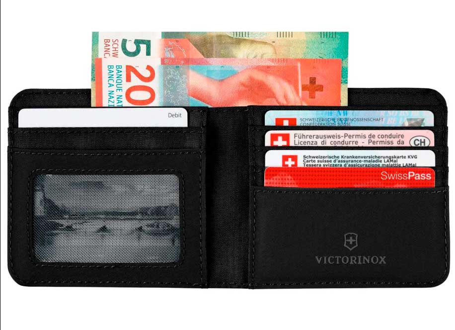 Carteira Bi-Fold Travel Essentials 653363 *RFID