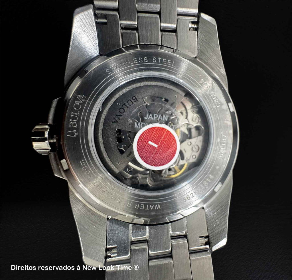 Relógio BULOVA Automático Sutton Skeleton 96A187