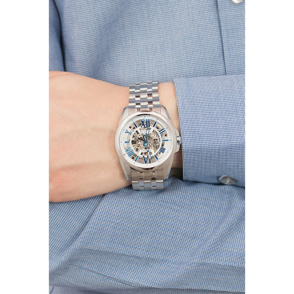 Relógio BULOVA Automático Sutton Skeleton 96A187