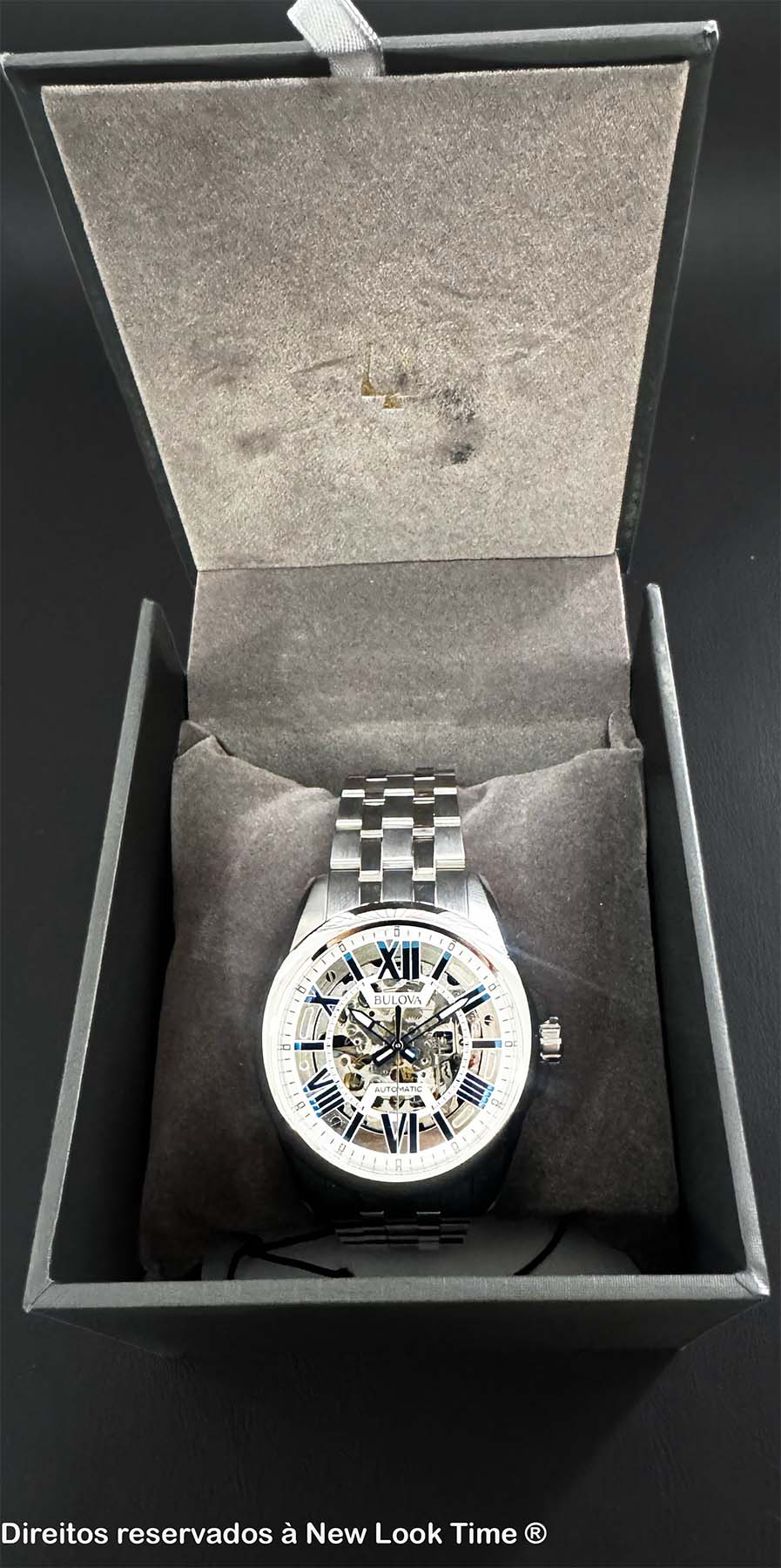 Relógio BULOVA Automático Sutton Skeleton 96A187