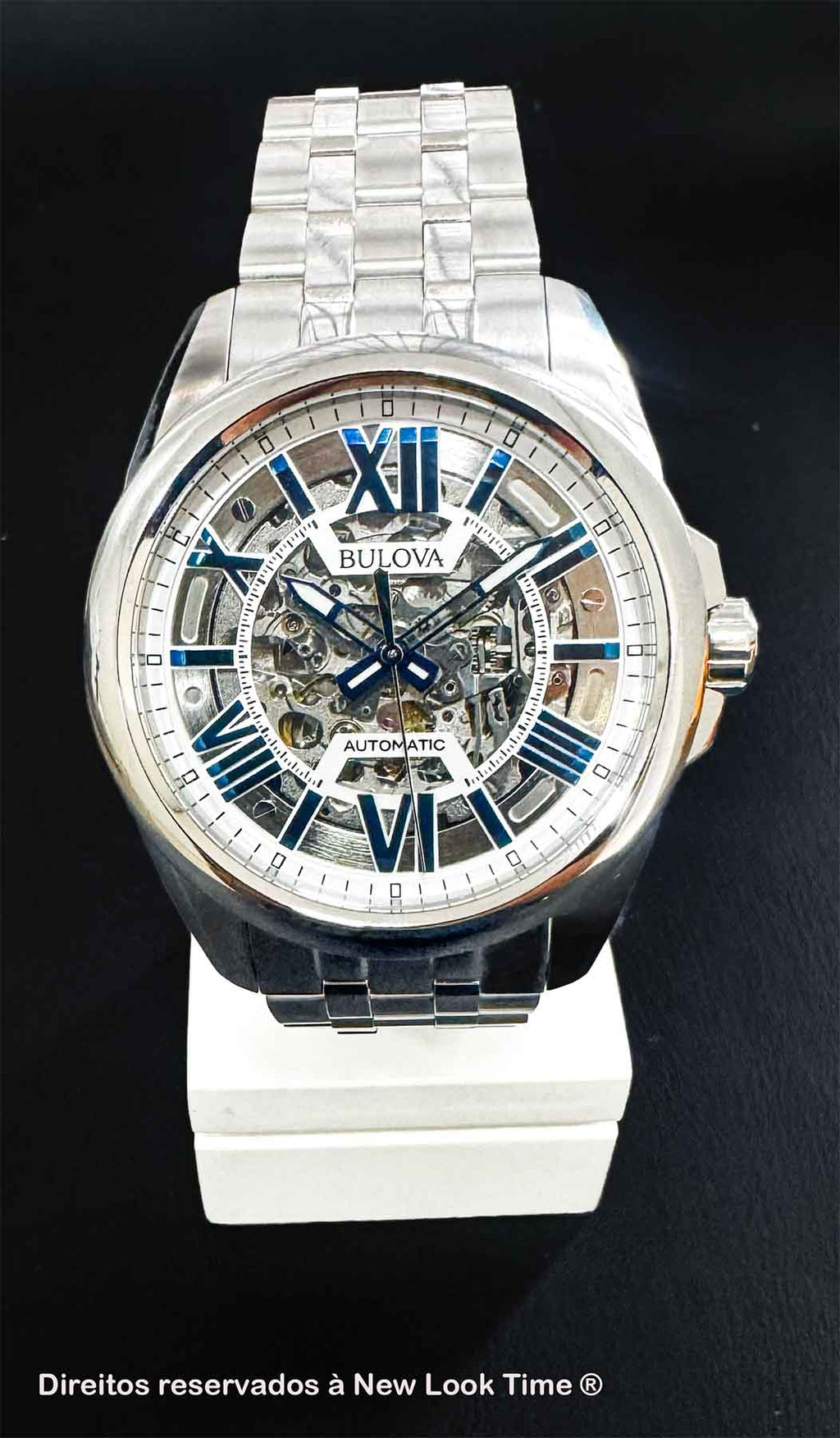 Relógio BULOVA Automático Sutton Skeleton 96A187