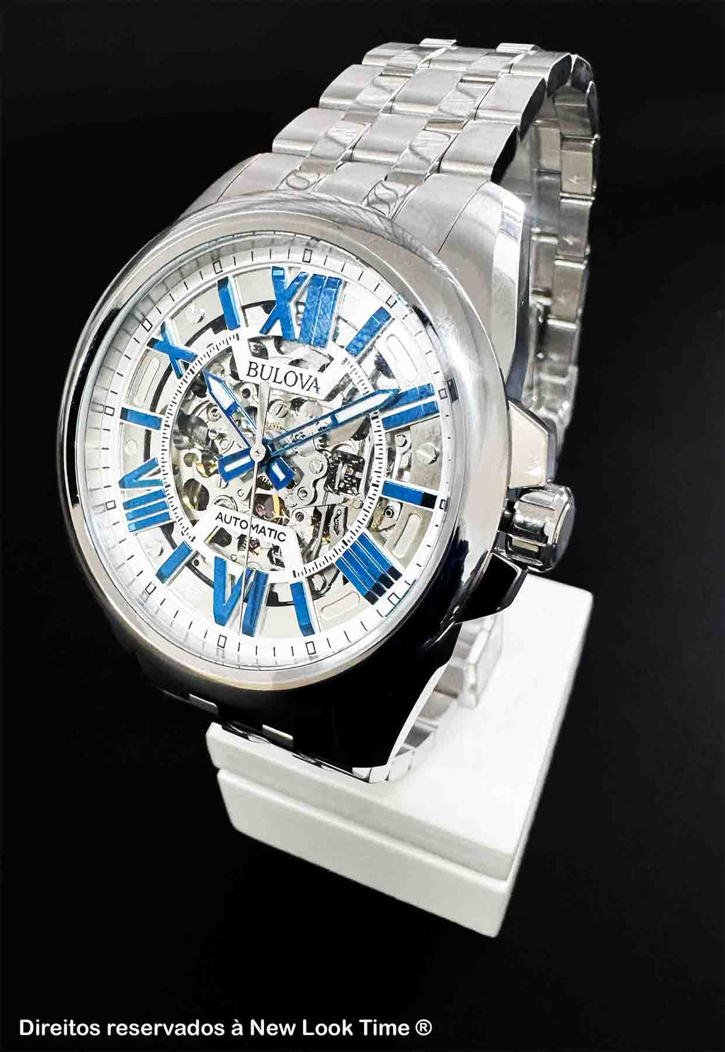 Relógio BULOVA Automático Sutton Skeleton 96A187