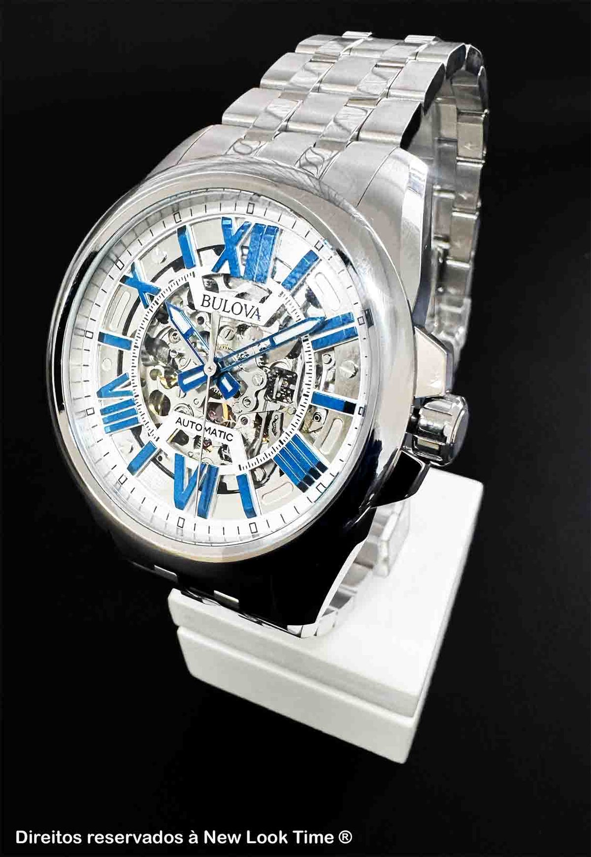 Relógio BULOVA Automático Sutton Skeleton 96A187