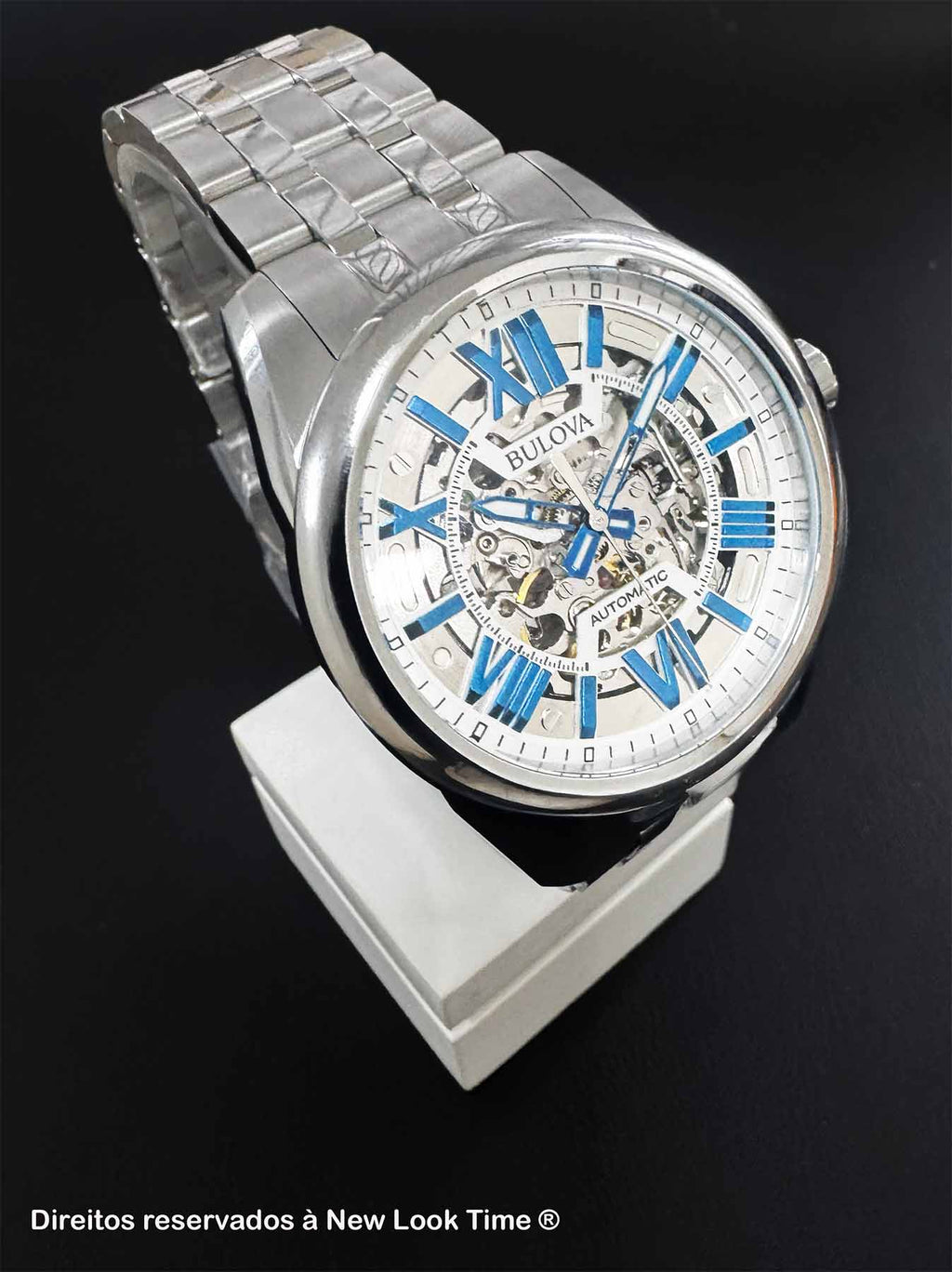 Relógio BULOVA Automático Sutton Skeleton 96A187