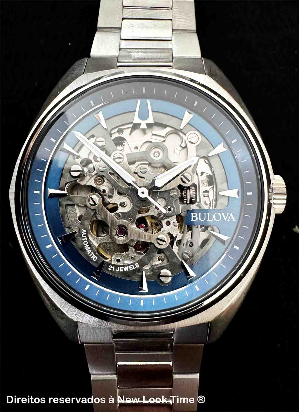 Relógio BULOVA Automático Surveyor Skeleton 96A292