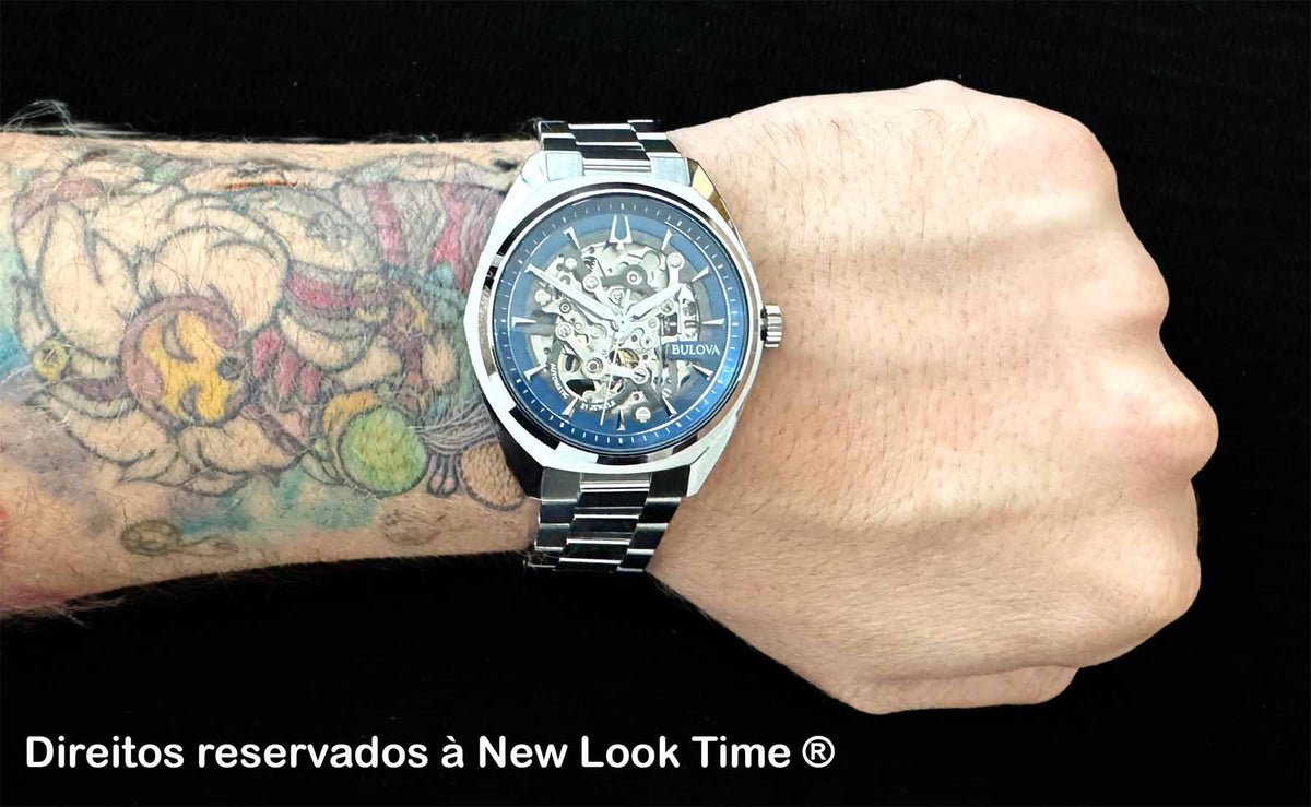 Relógio BULOVA Automático Surveyor Skeleton 96A292