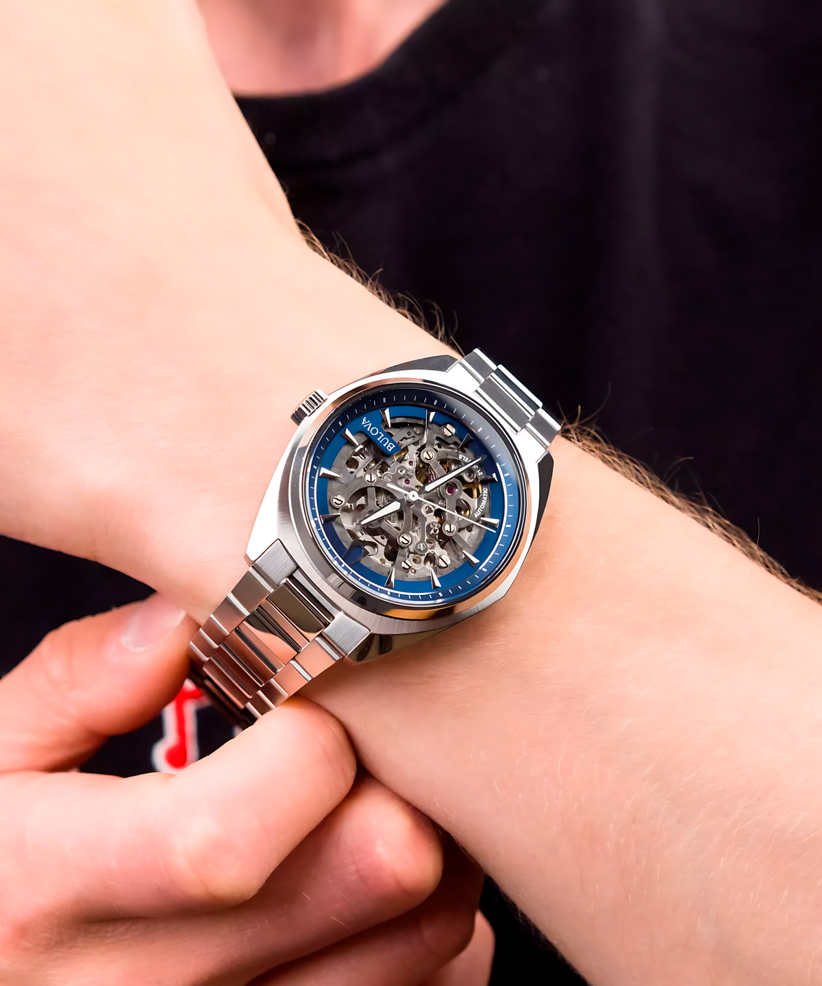 Relógio BULOVA Automático Surveyor Skeleton 96A292