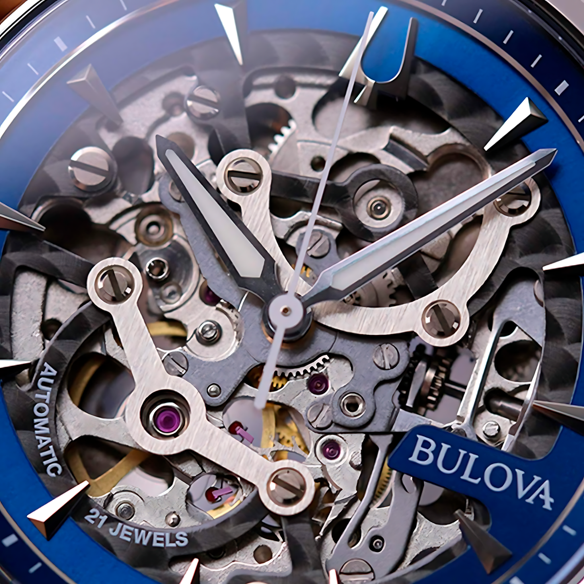 Relógio BULOVA Automático Surveyor Skeleton 96A292