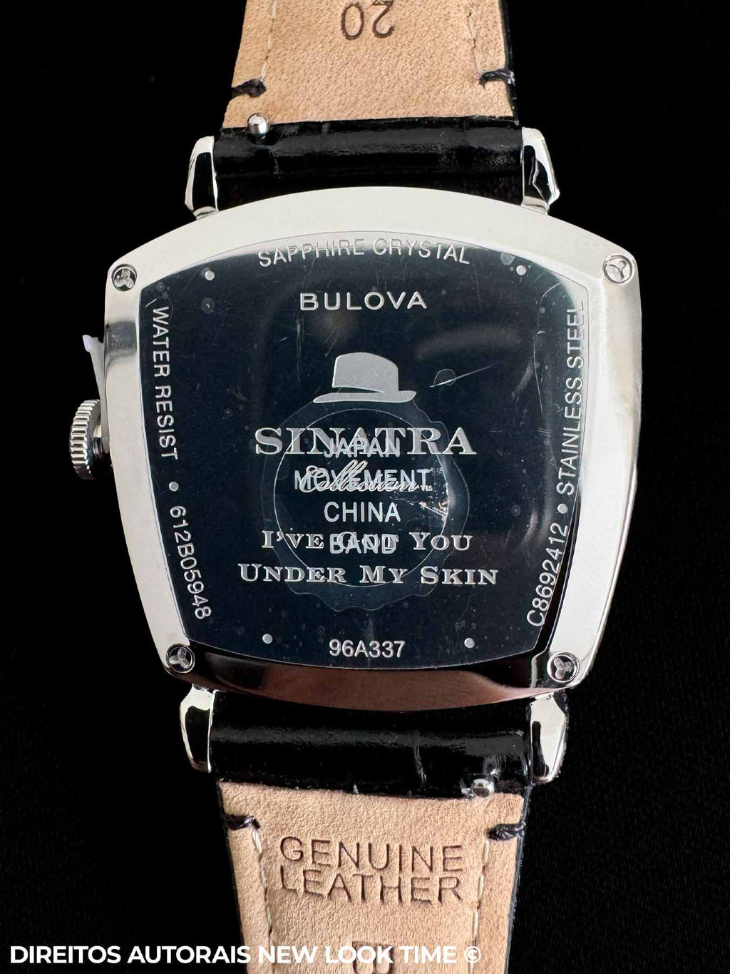 Relógio BULOVA Frank Sinatra 96A337 I’Ve Got You Under My Skin