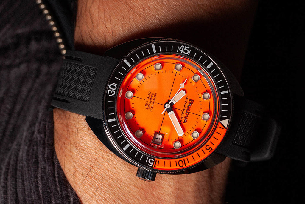 Relógio BULOVA Masculino Automático Oceanographer 96B350