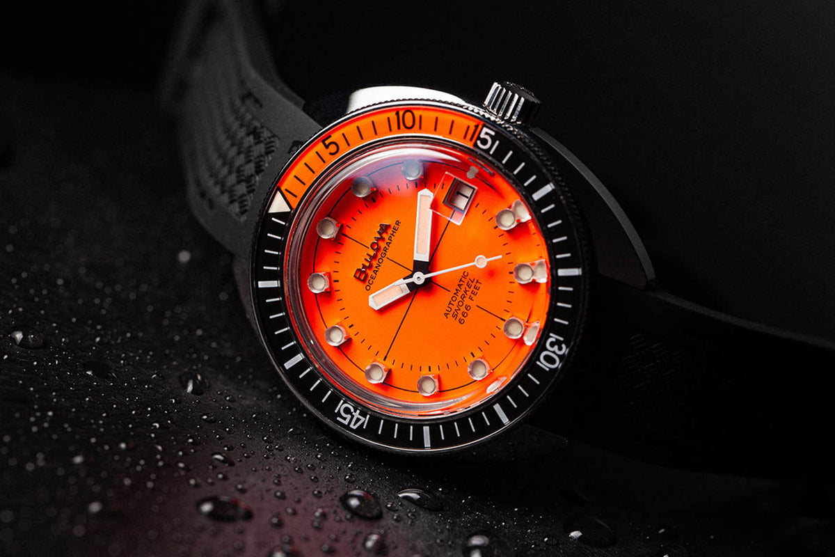Relógio BULOVA Masculino Automático Oceanographer 96B350
