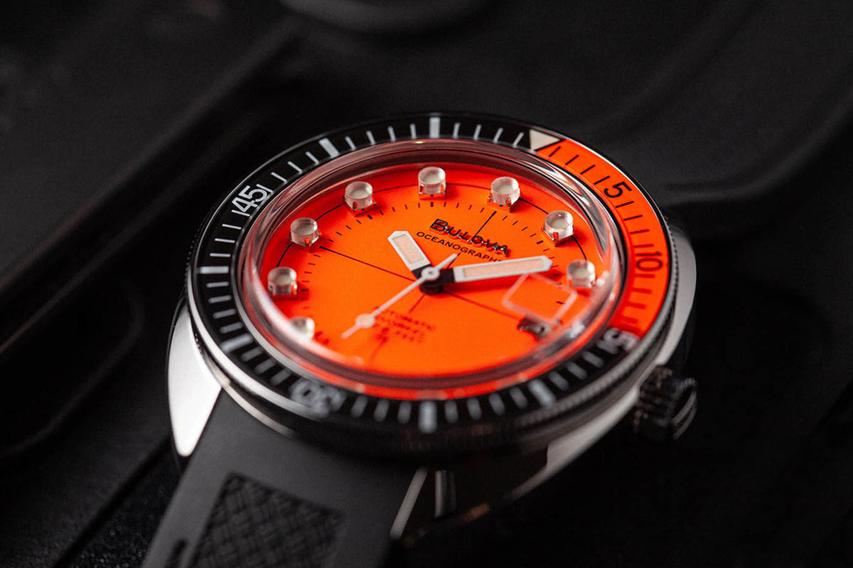 Relógio BULOVA Masculino Automático Oceanographer 96B350