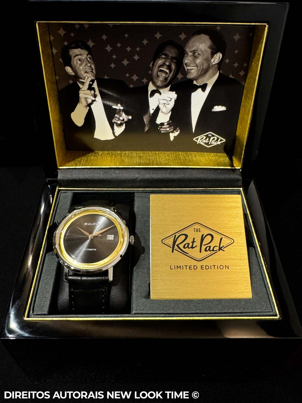 Relógio BULOVA Frank Sinatra Automático 96B406 *The Rat Pack