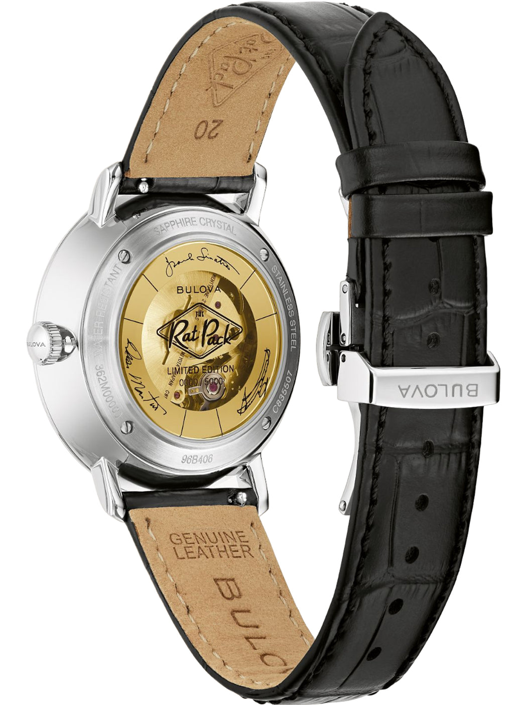 Relógio BULOVA Frank Sinatra Automático 96B406 *The Rat Pack