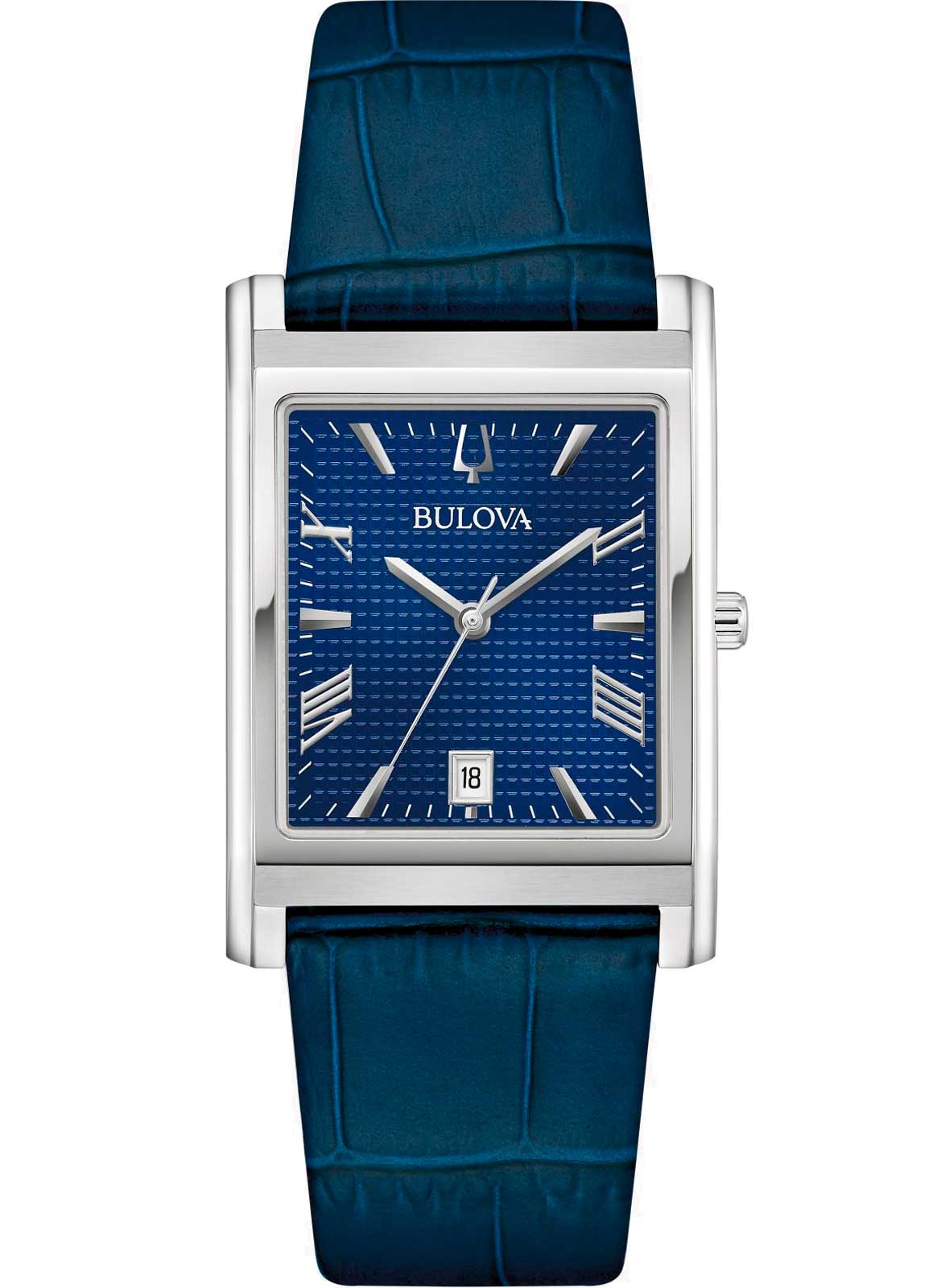 Relógio BULOVA Masculino Classic Sutton 96B442 *Safira