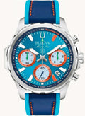 Relógio BULOVA Masculino Marine Star Cronógrafo 96B460 *E1 Team Miami