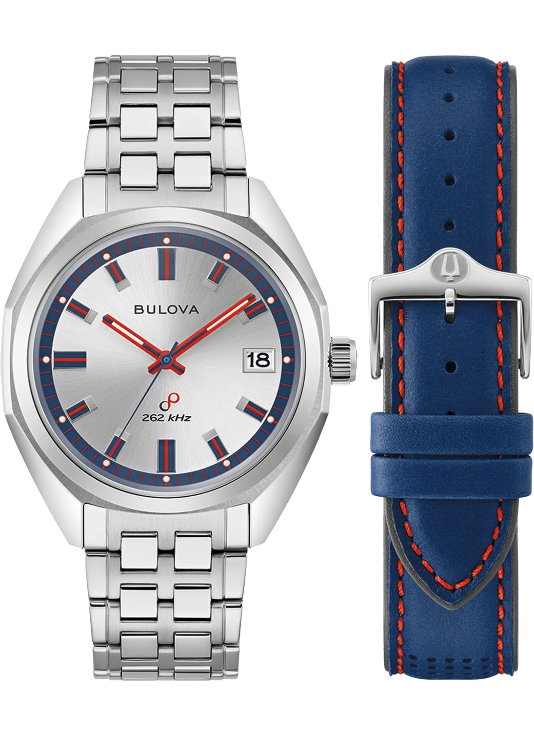 Relógio BULOVA Jet Star Precisionist 96K112 *Ed.Ltda Safira