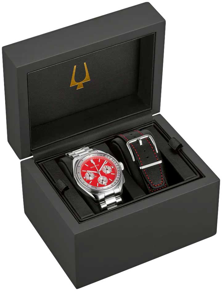 Relógio BULOVA Lunar Pilot 96K115 *Safira 262kHz