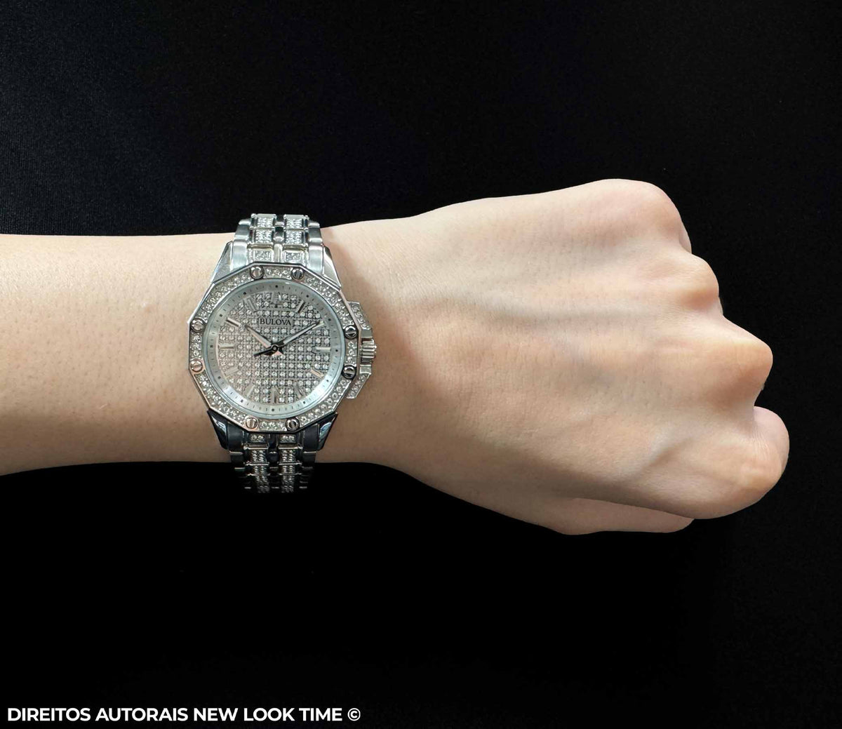 Relógio BULOVA Feminino Octava Crystal 96L305