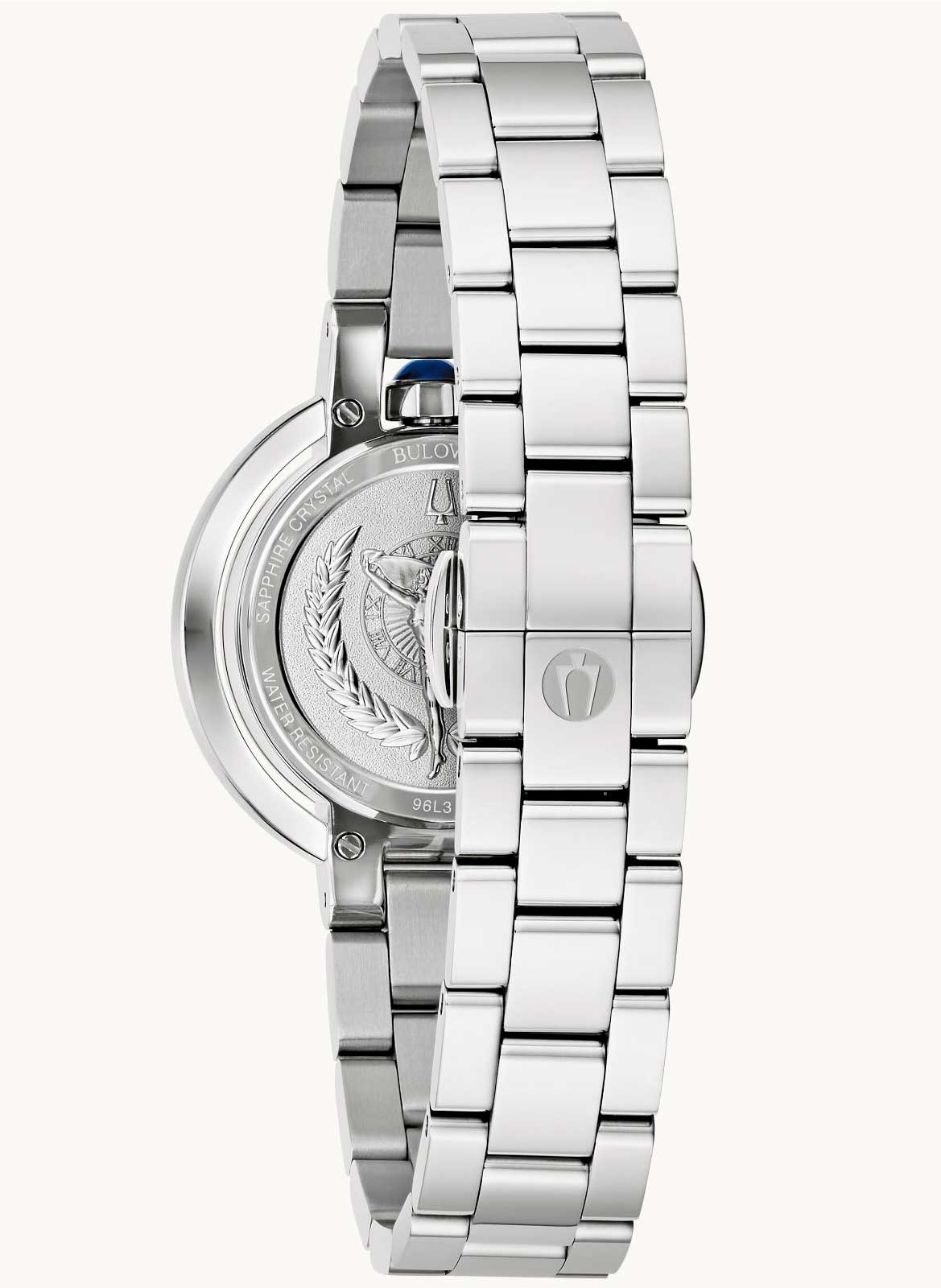 Relógio BULOVA Feminino Rubaiyat 96L338 *Diamantes e Safira