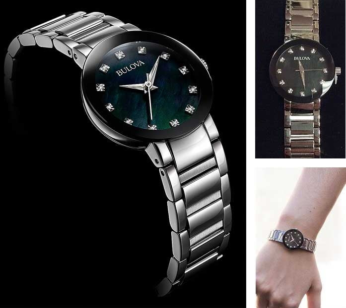 Relógio BULOVA Feminino Futuro 96P172 *Diamantes