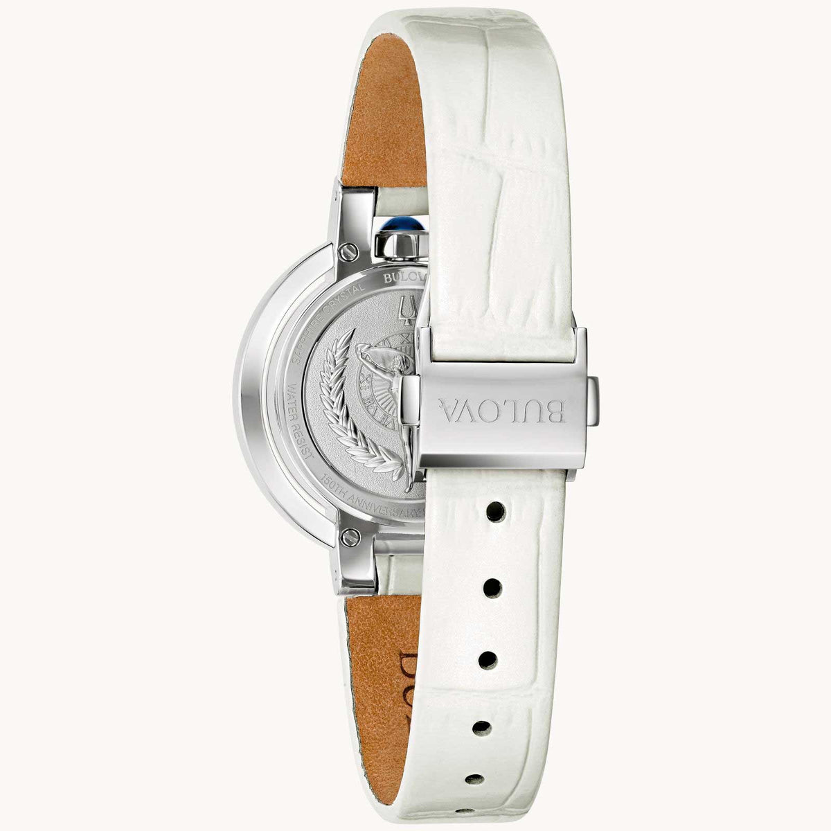 Relógio BULOVA Feminino Rubaiyat Winter 96R254 *Diamantes e Safira