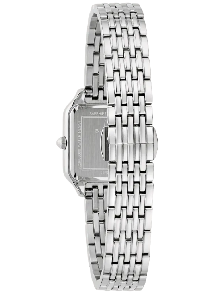 Relógio BULOVA Feminino Sutton 96R256 *Diamantes e Safira