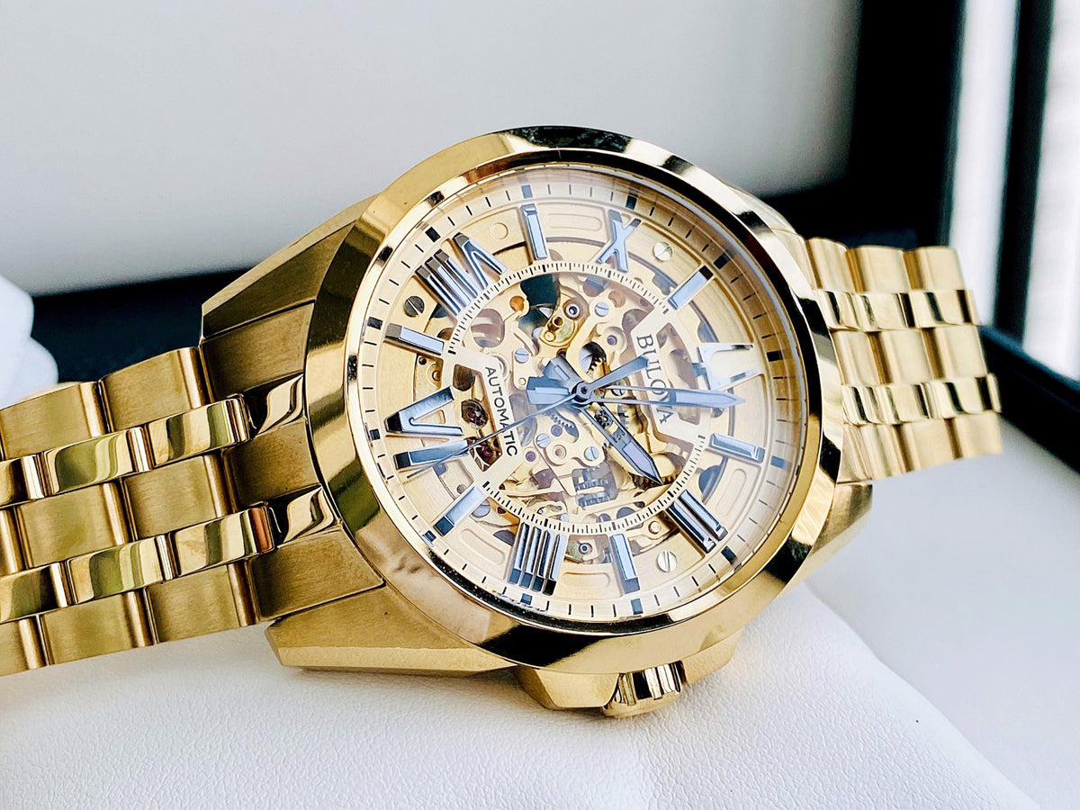 Relógio BULOVA Masculino Automático Sutton Skeleton 97A162