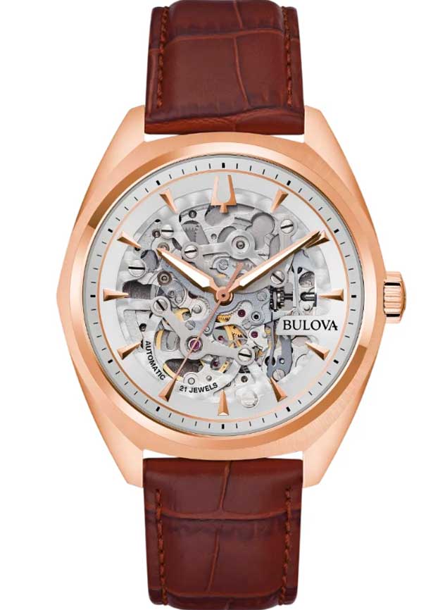 Relógio BULOVA Automático Surveyor Skeleton 97A175