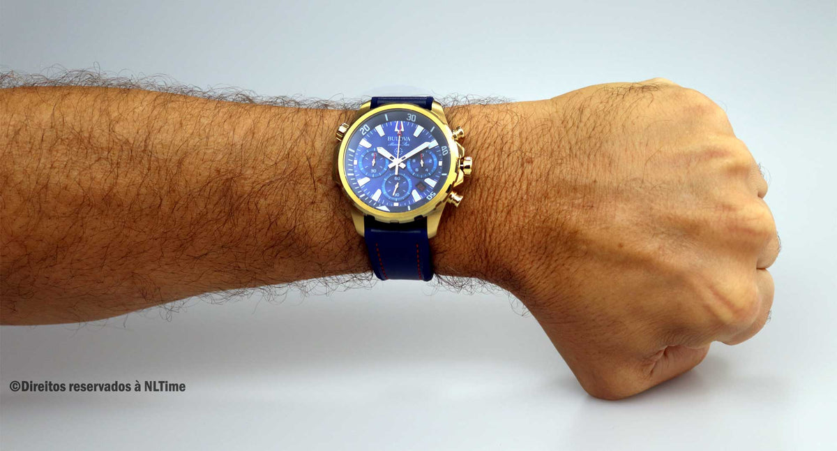Relógio BULOVA Masculino Marine Star Cronógrafo 97B168