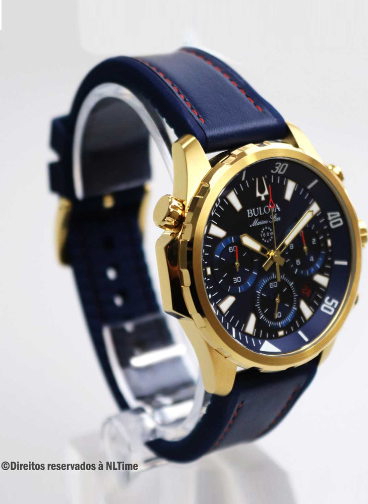 Relógio BULOVA Masculino Marine Star Cronógrafo 97B168